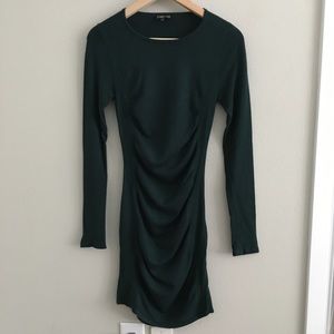 Express Dresses - Express long sleeve dress — green Express Dresses - Express long sleeve dress — green